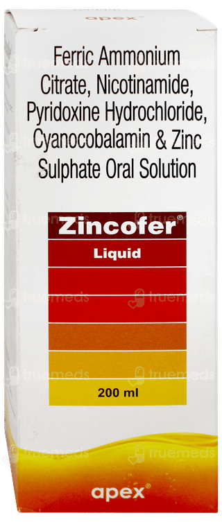 Zincofer Liquid 200Ml